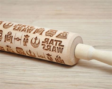 This Embossed Rolling Pin Lets You Easily Make Star Wars Themed Cookies