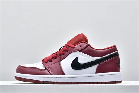 Air Jordan 1 Low “noble Red” 553558 604 Shoes