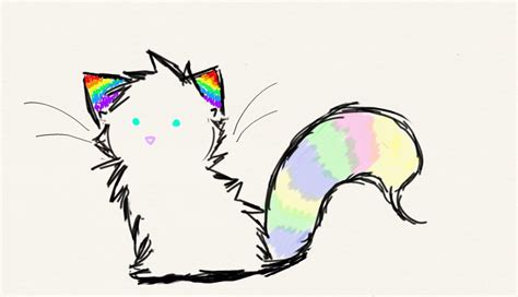 Rainbow Kitty Kat By Kennenth On Deviantart