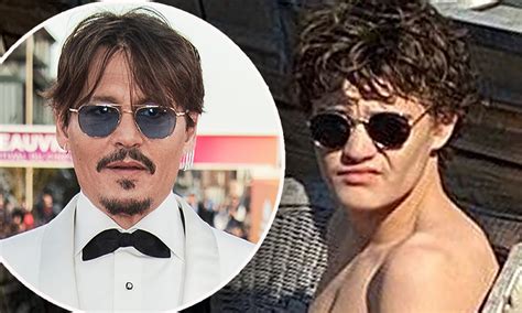 Johnny Depp Son Johnny Depp S Lookalike Son Jack Takes A Stroll With