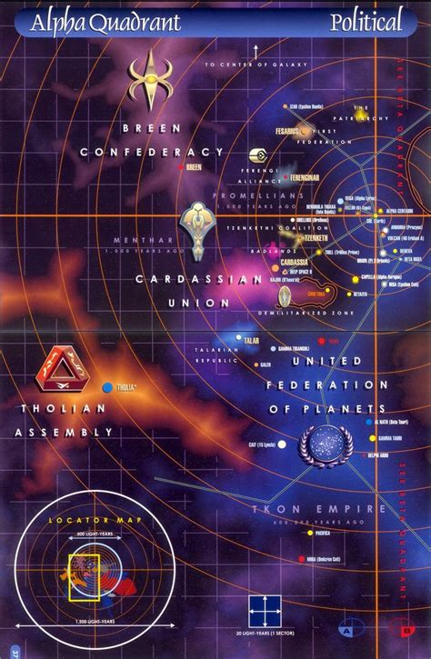 Star Trek Map Of The Alpha Quadrant Long Dark Ravine Map