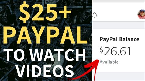 Make Money Watching Videos - Get PayPal Money Free (Not ...