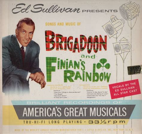 Ed Sullivan Presents Brigadoon And Finians Rainbow 1960 Finians