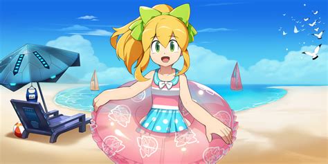 Rockman Corner Rockman X Dive Redesigned Swimsuit Roll Now Available