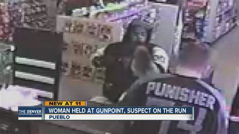 Woman Grabbed By Armed Robber Held At Gunpoint During Robbery At Pueblo Convenience Store Youtube