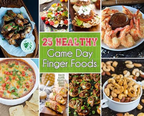 25 Healthy Game Day Finger Foods
