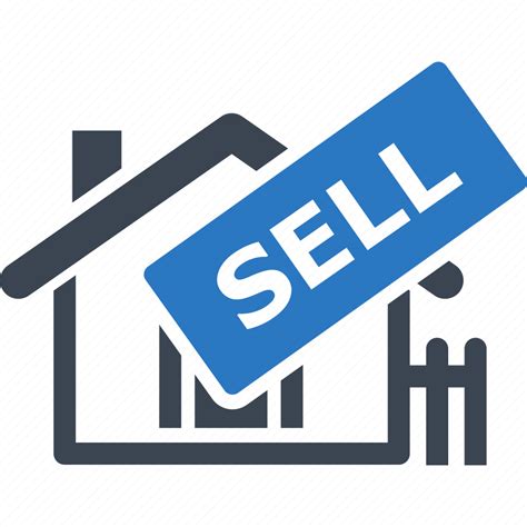 House Real Estate Sell Home Sell Sign Icon Download On Iconfinder
