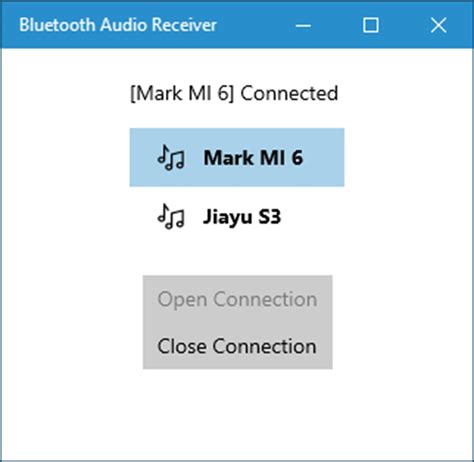 An android device running when the bluetooth hci snoop log is enabled, the android framework will capture bluetooth. Enable and Use A2DP Sink for Bluetooth in Windows 10