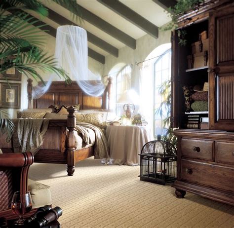 Tommy Bahama Style Master Bedroom British Colonial Decor Colonial