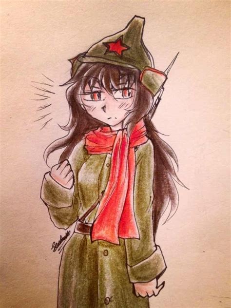 Communist Girl By Senhariko On Deviantart