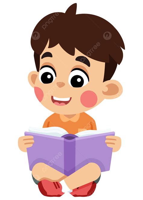 Gambar Anak Membaca Buku Anak Membaca Buku Anak Bacaan Book Png Dan Riset