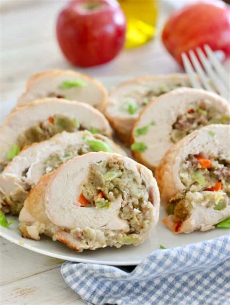 Turkey Roulade With Stuffing So Much Easier Than You Think Just A