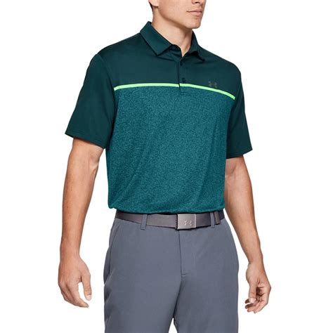 Under Armour Playoff Polo 20 Golf Shirt Tandem Teal Just 8999