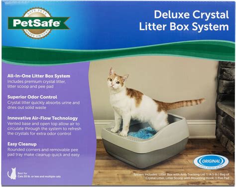 Petsafe Deluxe Crystal Cat Litter Box System