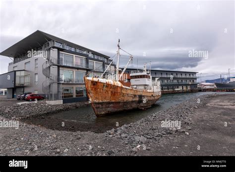 Gullborg Re38 In The Old Harbor Reykjavik And Its Maritime Heritage