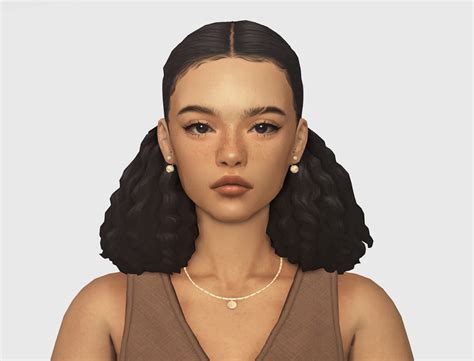 Flora Hair And Headpiece The Sims 4 Create A Sim Curseforge