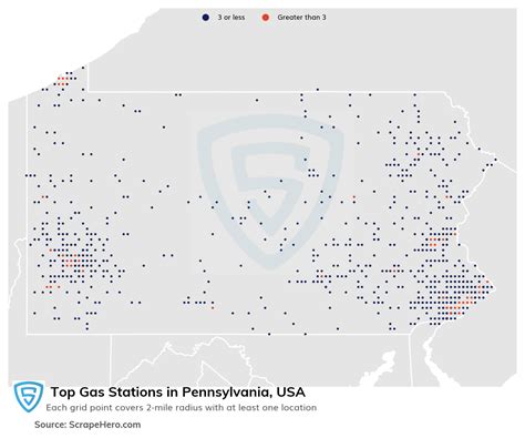 10 Largest Gas Stations In Pennsylvania In 2023 Based On Locations