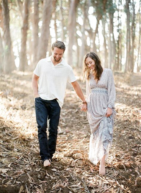 A Barefoot Beach Engagement Session