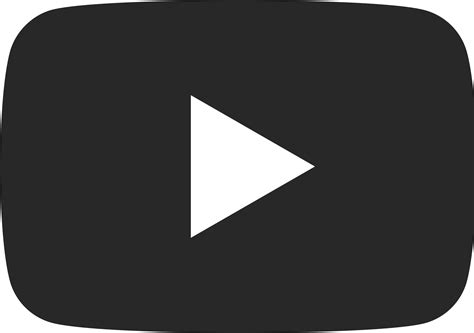 Youtube Logo Transparent Black
