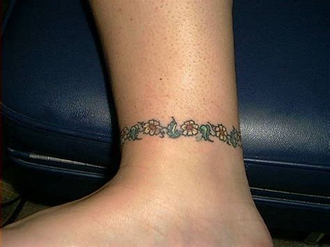 21 Best Name Ankle Tattoo Designs Images On Pinterest