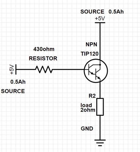 Electrical Transistor Current Amplifier Circuit Valuable Tech Notes