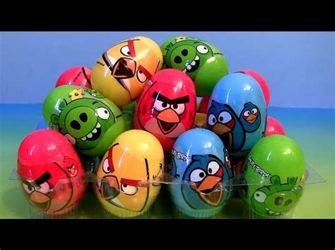 25 Angry Birds Surprise Eggs Easter Golden Egg Hunt Holiday Edition