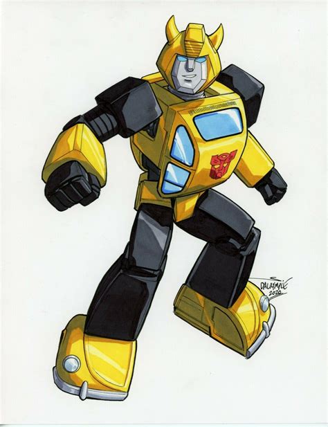 Transformers Prime Bumblebee Cartoon