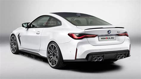 La BMW M4 Coupé 2021 ressemblera à cette illustration - Selection Auto