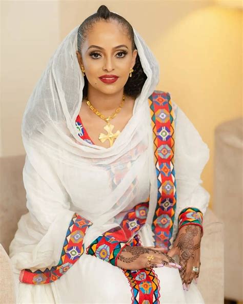 Stunning Ethiopian Habesha Dress Habesha Kemis Modern Zuria Handwoven