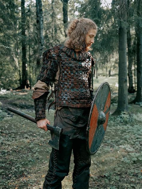 Vikings Cosplay Costume Medieval Armor Leather Armor Viking Etsy