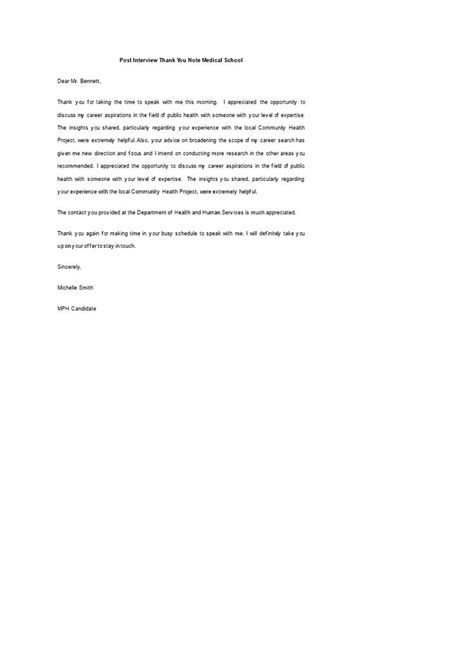 It was such a pleasure to learn more about i'm excited about learning more from your team's vp in our conversation next week, which i. How to write a Post Interview Thank You Note letter after ...