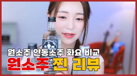 원소주vs화요vs안동소주 리뷰 박재범 미안해 Youtube