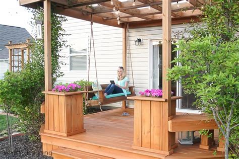 The leading online guide to building a screened porch or patio with detailed instructions and photos from the diy and how to experts. Porch Swing Building Plans and Supply List | An easy ...