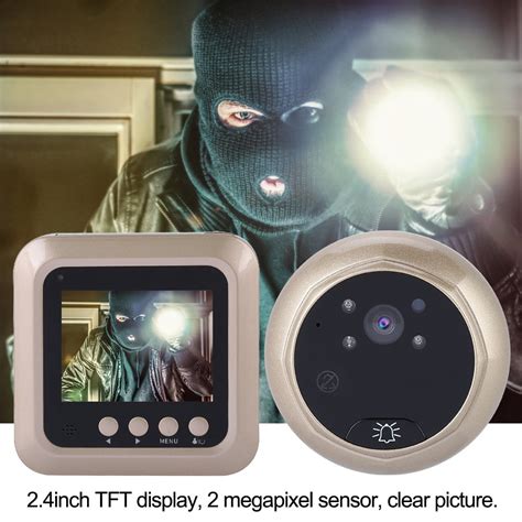 Mgaxyff Peephole Security Cameradigital Door Viewer24inches 1080p