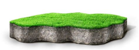 Piece Of Land Covered With Grass Stock Photo Image Of Mysterious