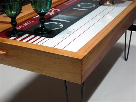 Watch me have fun and goof around, as i make a coffee table from an old glass top and some metal bars.like, share and leave a comment below if you liked the. Cassette Tape Coffee Table