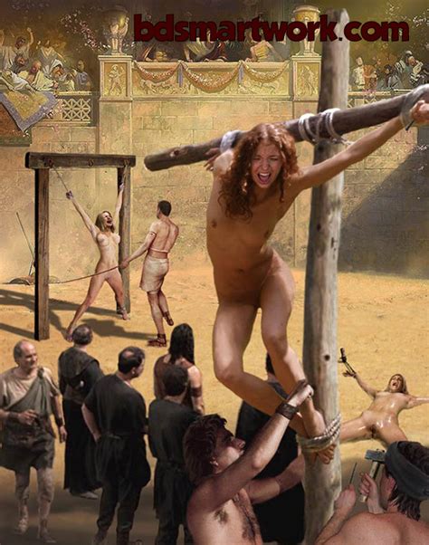 Roman Women Crucifixion Bdsm Art Datawav