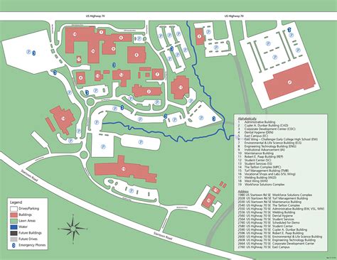 Gardner Webb University Campus Map Map