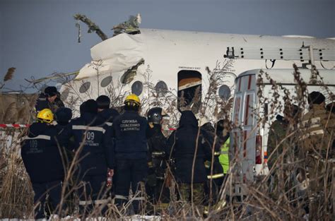 Passenger Plane Crashes In Kazakhstan Killing At Least 14 Newsbook