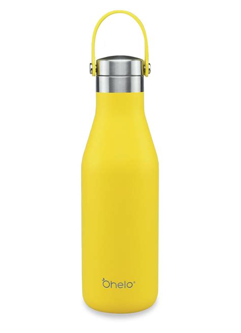 Yellow Water Bottle - reusable - refillable | Ohelo Bottle
