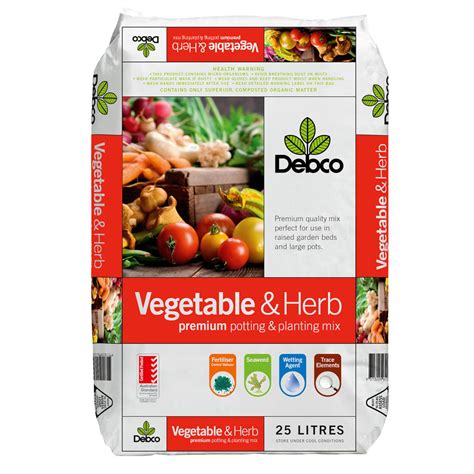 Debco Vegetable And Herb Potting Mix Aqua Gardening