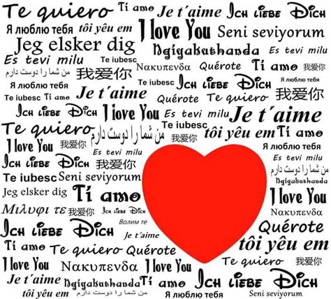 200 Ways To Say I Love You In Different Languages ️ W Pronunciation