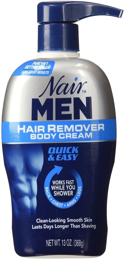 Nair Men Hair Removal Body Cream Oz Pack Of Walmart Com Walmart Com