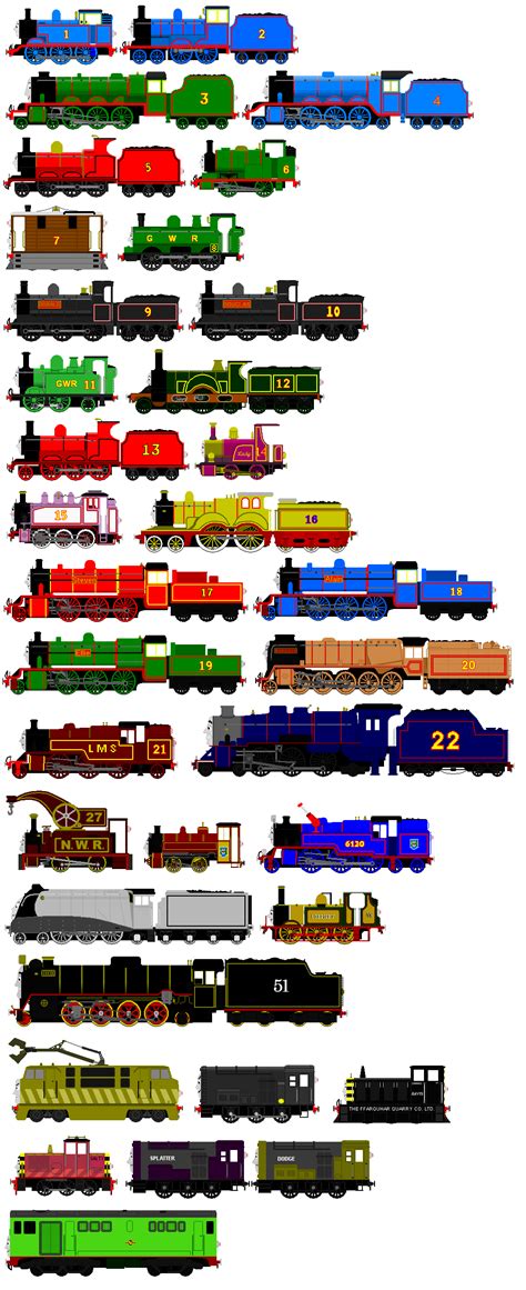 Thomas And Friends Animated Characters 1 By Jamesfan1991 On Deviantart