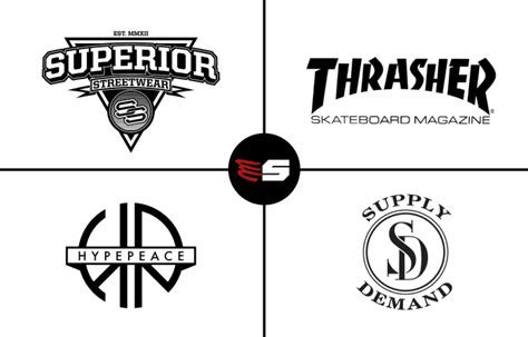 Streetwear Brand Logos