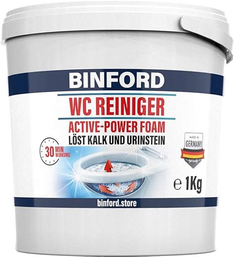 Binford Wc Reiniger Extra Stark 1kg Wc Schaum Mit Abperl Effekt