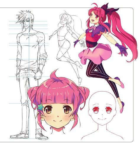 The Master Guide To Drawing Anime How To Draw Original Characters From Simple Templates Anime