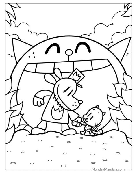 19 Dog Man Coloring Pages (Free PDF Printables)
