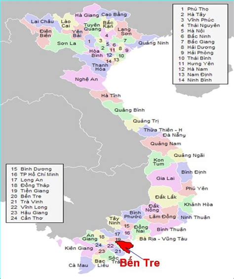 Bộ Sưu Tập Bản đồ Các Tỉnh Thành ở Việt Nam đầy đủ Nhất