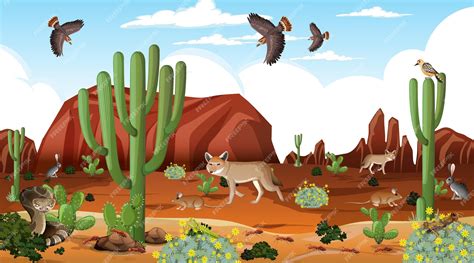 Desert Plants And Animals Clip Art